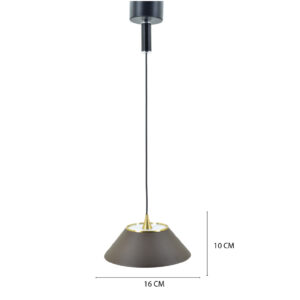 Lámpara colgante retráctil con sensor de movimiento. 8020-4