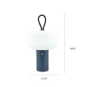 Lámpara de mesa, recargable RGB