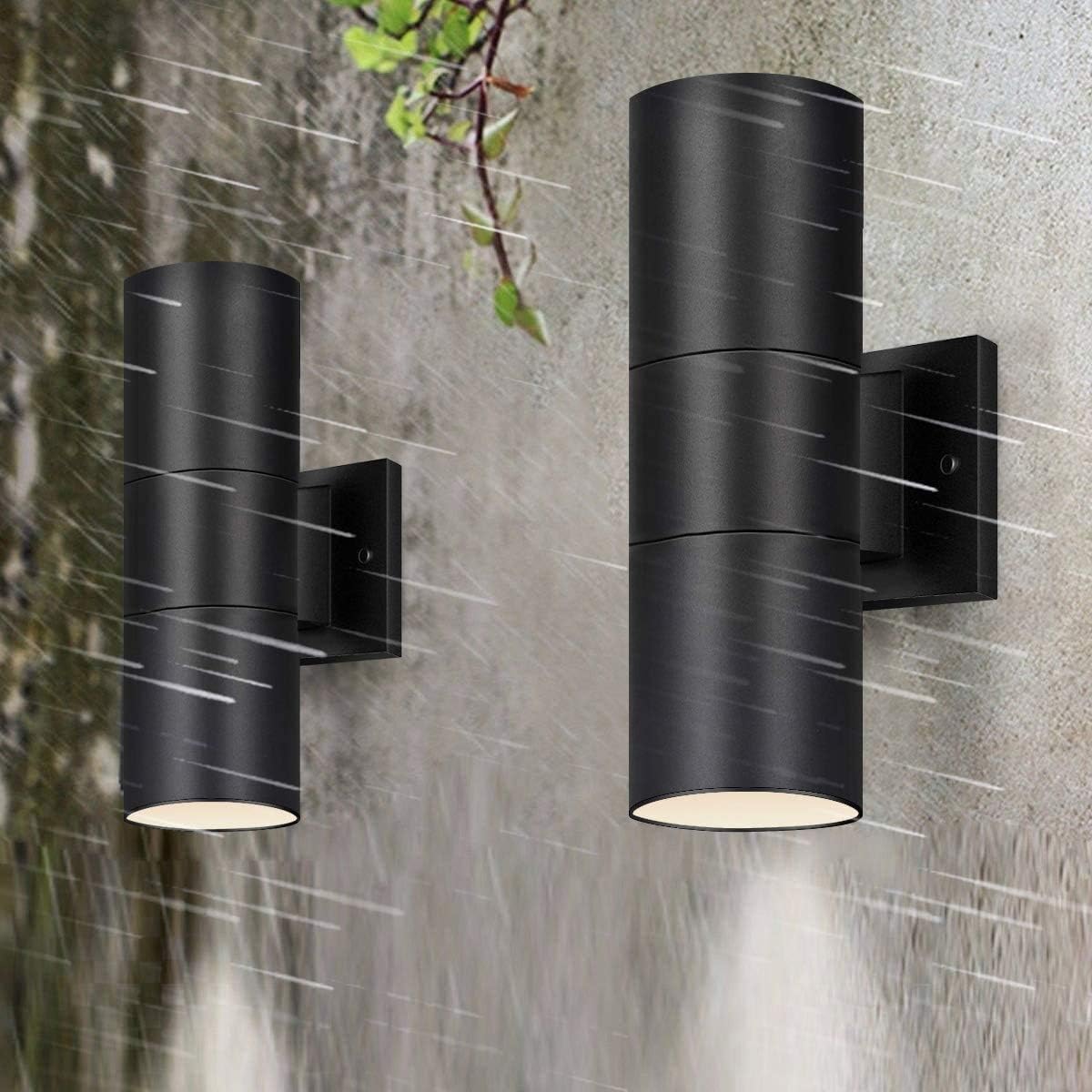 Aplique Pared GU10x2 Bifocus Negro - Imagen 3