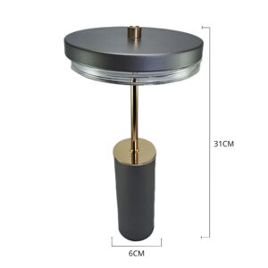 Lámpara Mesa 3W Desk Lamp Grey Recargable