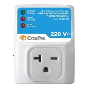 Protector 220V 20A A/A Enchufe Tipo Chino Exceline