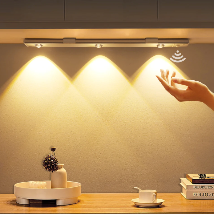 Lampara LED Sensor Movimiento 40CM Recargable - Imagen 2