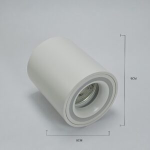 Spot Sobreponer GU10 Cilindro Blanco