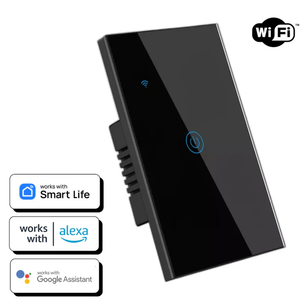 APAGADOR SIMPLE NEGRO SMART 10A