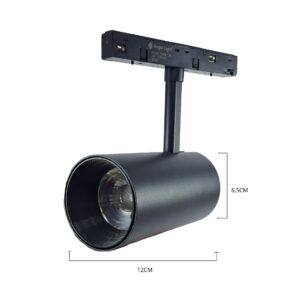 Spot Magnetico 12W Negro 4000K Angel Light