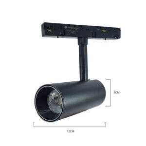 Spot Magnetico 7W Negro 4000K Angel Light