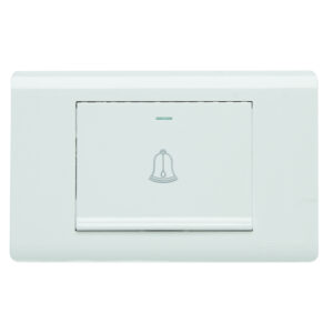 Pulsador Timbre Blanco Elite Lumistar