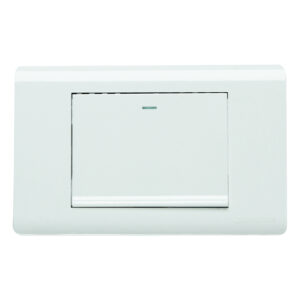 Apagador Simple Blanco Elite Lumistar