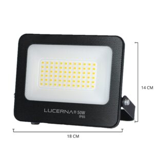 Reflector LED 50W SMD Slim IP65 3000K Marca Lucerna