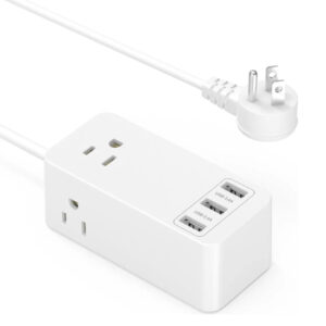Regleta 3 Tomas 120V + 3 USB