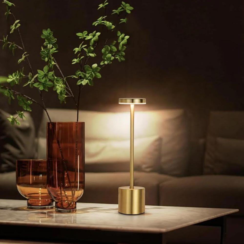Lámpara Mesa 3W Desk Lamp Grey Recargable - Imagen 2