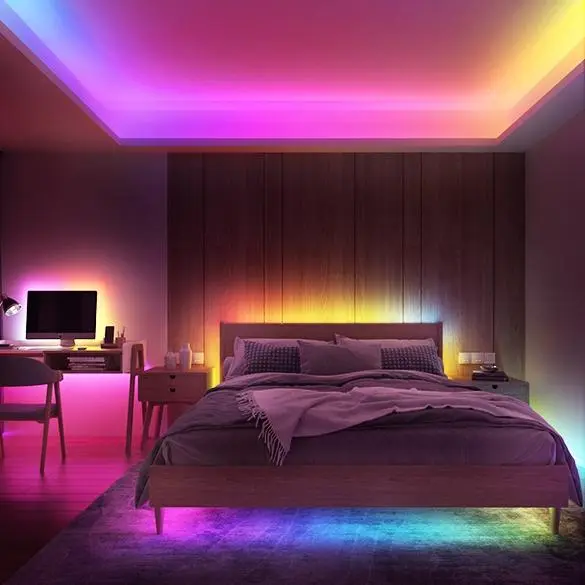 Cinta Led RGB 5050 60LED 12V 5MTS Mercury - Imagen 3