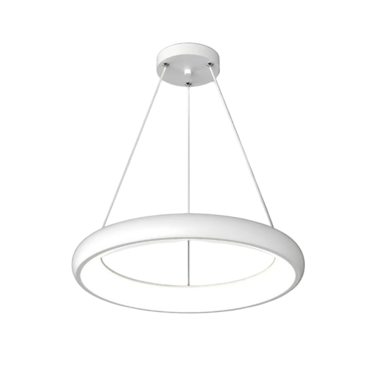 LAMPARA COLGANTE 58W REDONDO BLANCO SMART